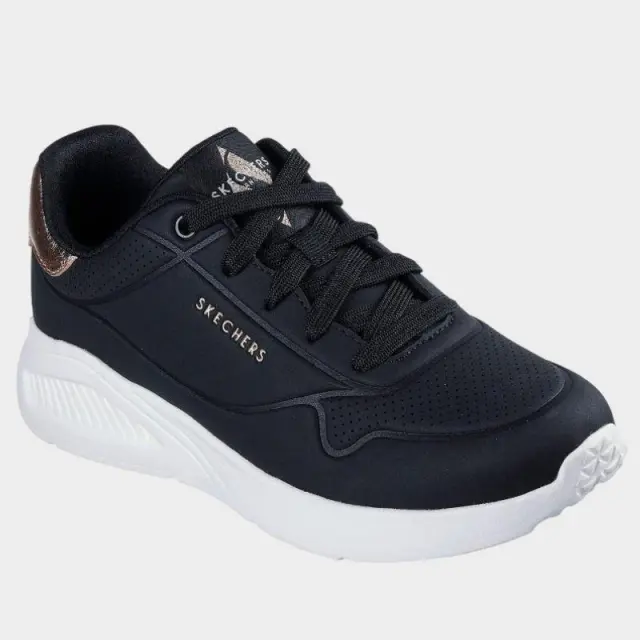 Sneakers Skechers Lite Embossed Duraleather Gore 177291_BLK Μαύρο - 38.5 2