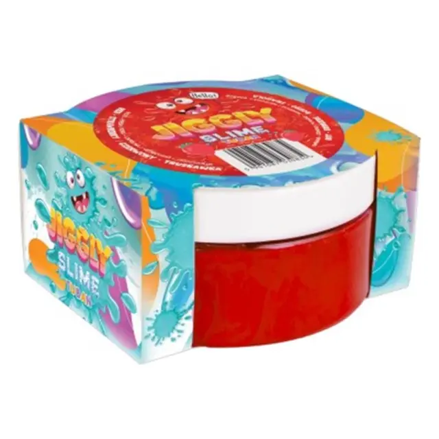 JIGGLY SLIME κόκκινο με άρωμα φράουλα 200g / TU3586 (Tuban)