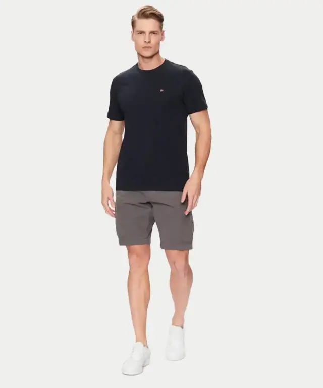 Napapijri - Ανδρικό T-shirt Salis Ss Sum Regular Fit NP0A4H8D-176 Μπλε Σκούρο - L 3