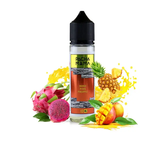 Pacha Mama Mango Pitaya Pineapple 10ml (60ml) - Charlie's Chalk Dust Flavorshots
