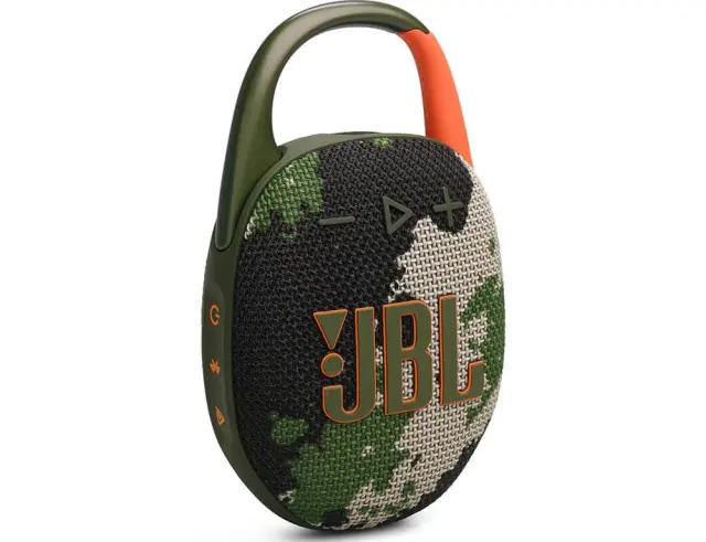 Φορητό Ηχείο JBL Clip 5 (JBLCLIP5SQUAD) Αδιάβροχο - Ισχύς 7W RMS - Bluetooth - Auracast™ - Squad JBLCLIP5SQUAD