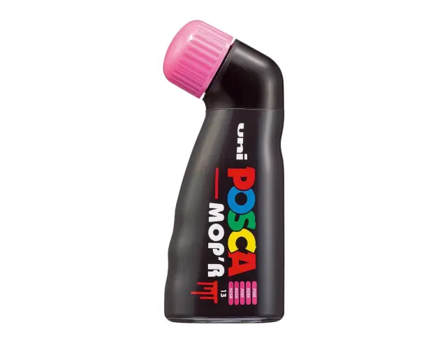 Μαρκαδόρος Σχεδίου Uni Posca Mop'r PCM-22 με πάχος μύτης 3.0-19.0mm - PinkPCM-22 - POZ