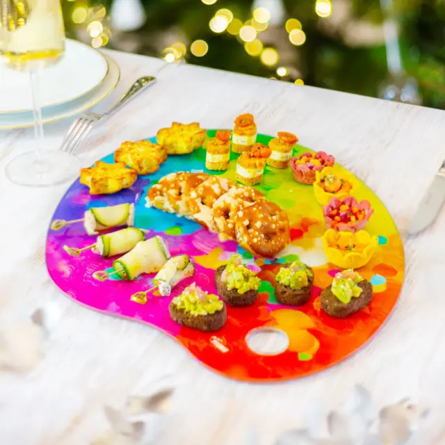 Pylones Γυάλινη Επιφάνεια Κοπής & Σερβιρίσματος Palette: Chef d'Oeuvre (2 μεγέθη) Large 3