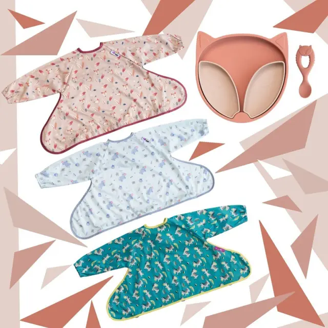 Σετ Easy Weaning Essentials Cover & Catch Fox - Tidy Tot 2