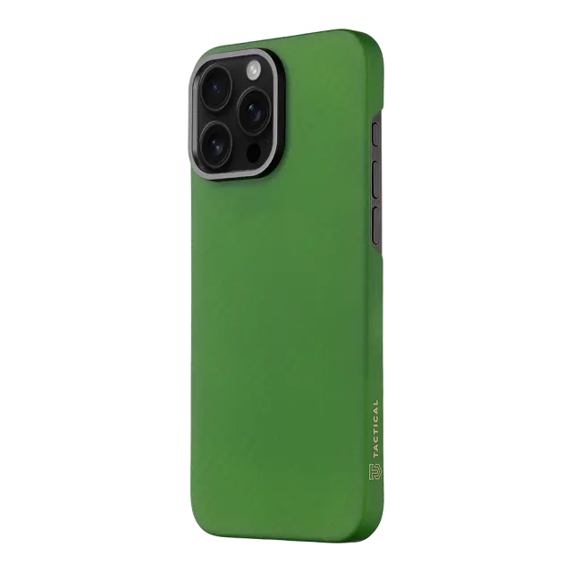 Tactical MagForce Aramid Cover for Apple iPhone 16 Pro Max Green Toad 3
