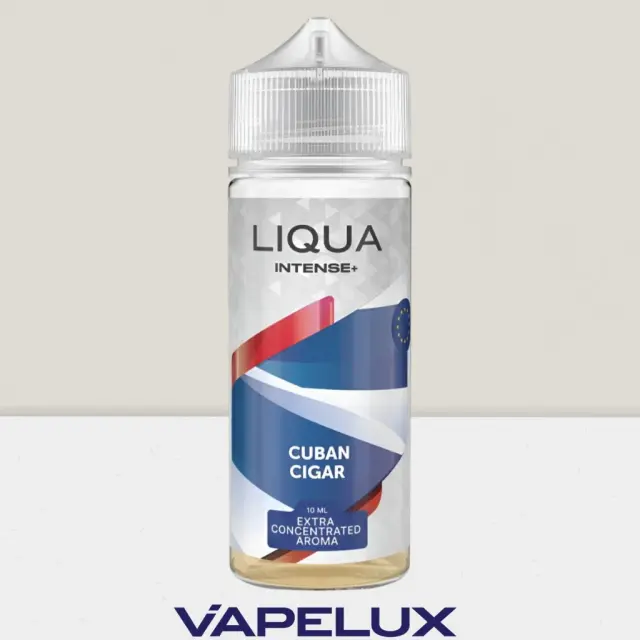 Liqua Intense Plus Flavor Shots Cuban Cigar 10ml to 120ml