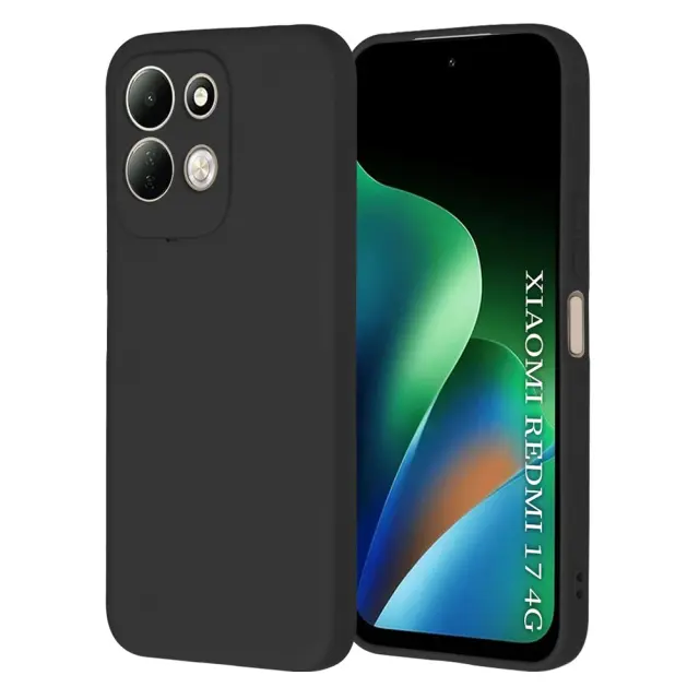 Techsuit® - SoftFlex για Redmi 17 4G/5G- Poco C95 Pro 4G- Black.