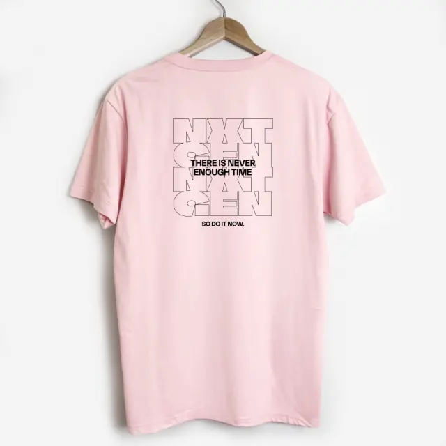 T-shirt Noshame® Ρόζ με τύπωμα Nxt Gen - 132516 - XXL 2