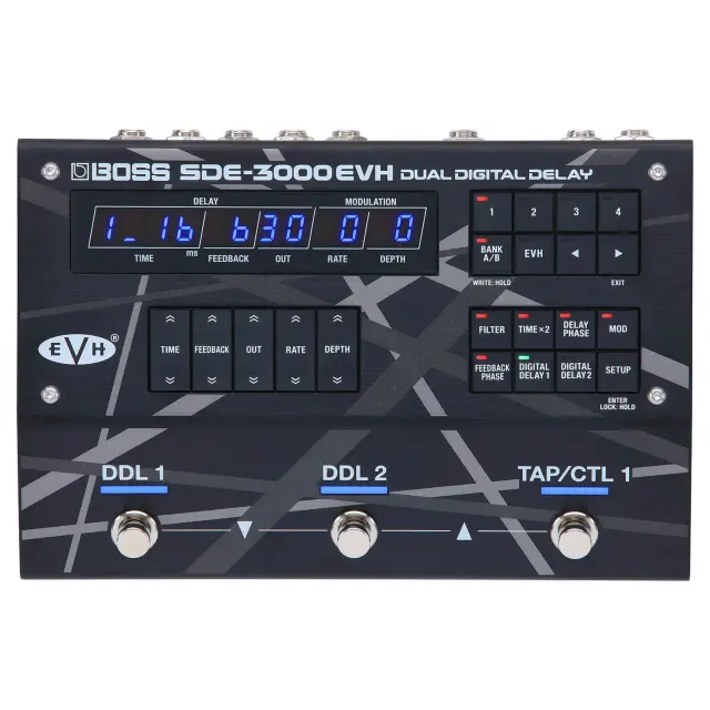 Boss SDE-3000 EVH Dual Digital Delay Πετάλι