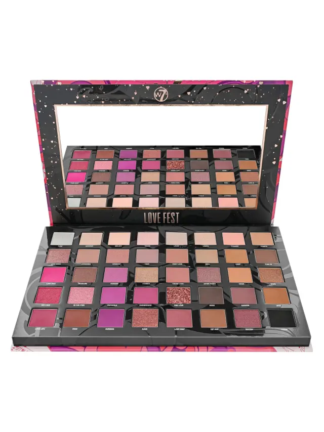 Love Fest Pressed Pigment Palette W7 3