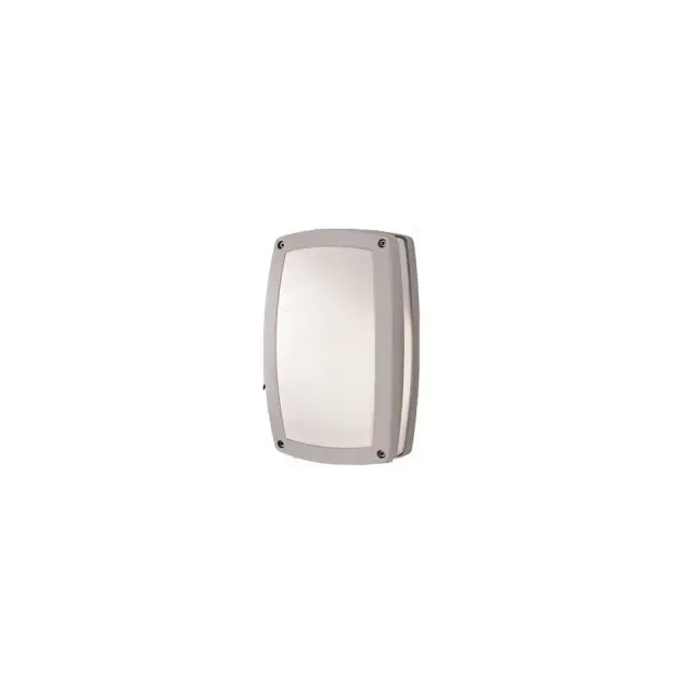 Aca Light CUBE II - ΑΠΛΙΚΑ ΕΞΩΤΕΡΙΚΟΥ ΧΩΡΟΥ ΑΛΟΥΜΙΝΙΟ ΓΚΡΙ ΣΥΜΒΑΤΙΚΟ 2xE27 IP54 290x87x180mm