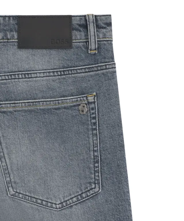 Hugo Boss - Ανδρικό Παντελόνι Τζιν Slim Fit Delaware 50570865-437 Μπλε 2