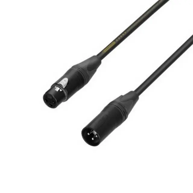 Adam Hall K5MMF0300 5Star Series Καλώδιο Μικροφώνου XLR(f) - XLR(m) 3m Μαύρο