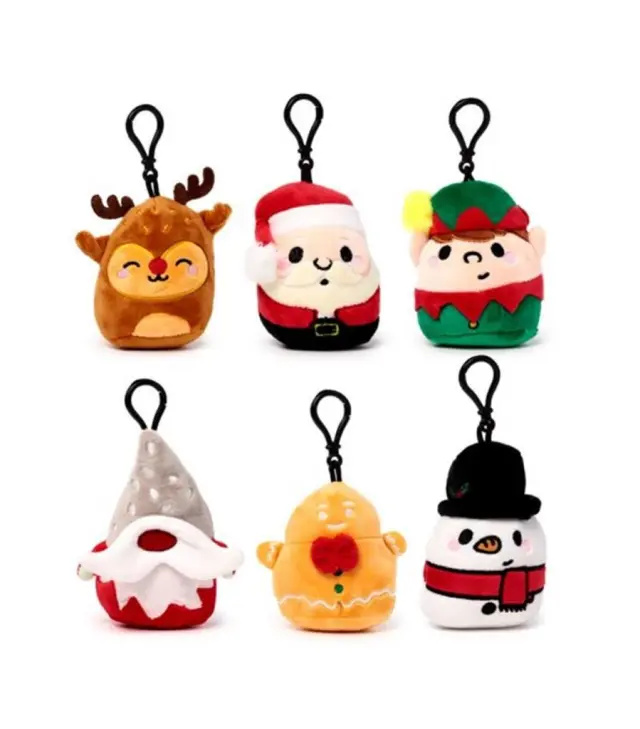 Christmas Squish Keyring / XKEY293 (Διάφορα Σχέδια) (Puckator)