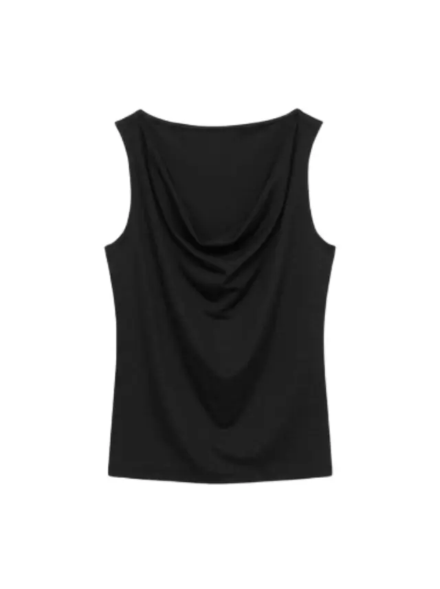 Vero Moda γυναικείο αμάνικο τοπ ντραπέ lurex VMKANVA 10352197-1