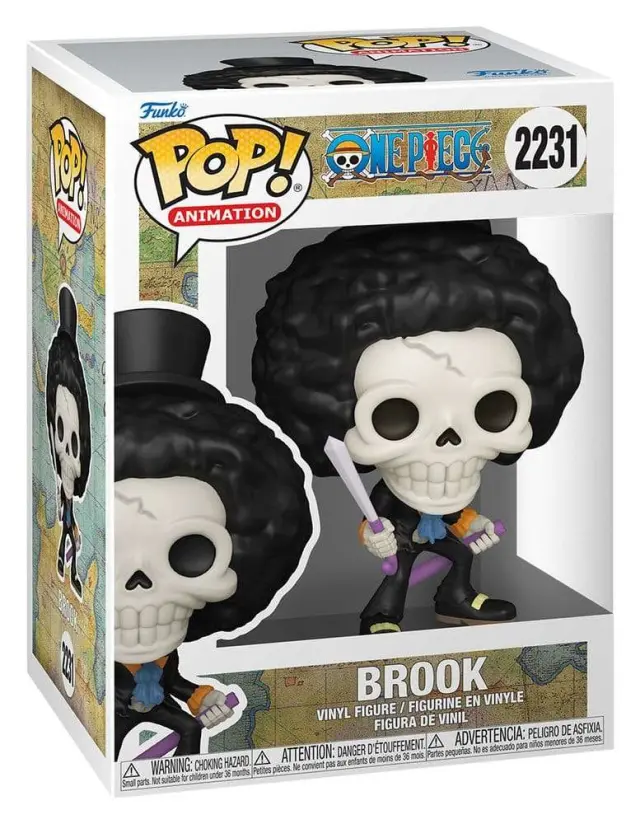 One Piece POP! Animation Vinyl Figure Brook (Refresh) 9 cm 2