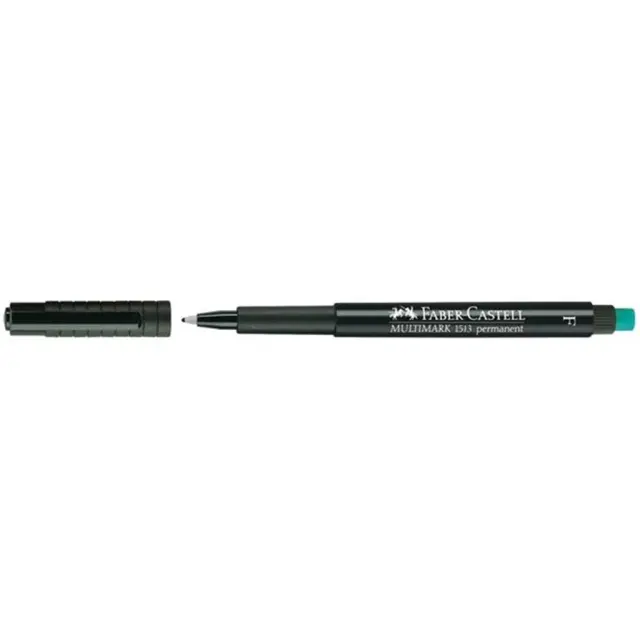 Μαρκαδοράκι Faber Castell Ohp Multimark Permanent F Μαύρο 0.6mm / 151399 (Faber Castell)