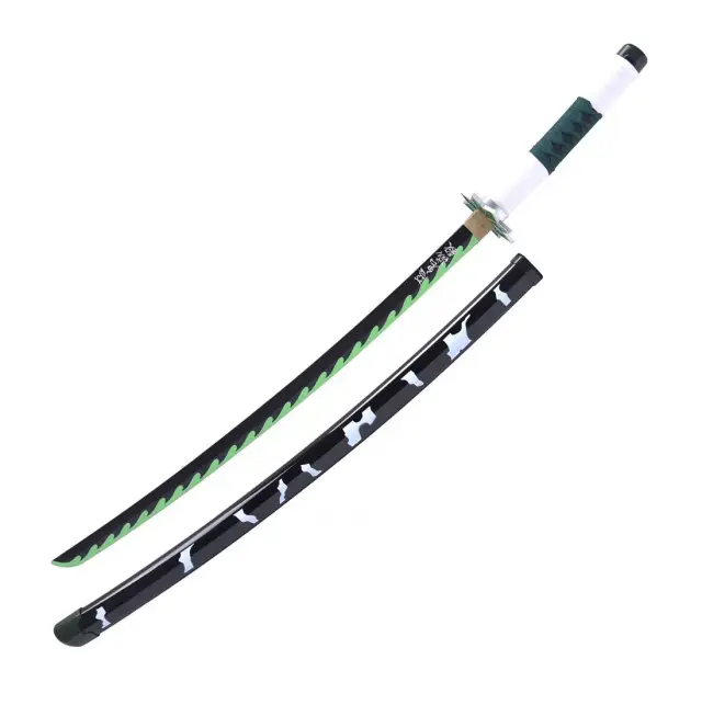 Ρέπλικα σπαθιού Shinazugawa Sanemi Demon Slayer Bamboo Katana -S5062