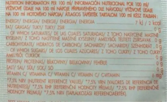 BOLERO Red Orange (Σαγκουίνι) - χυμός σε σκόνη για 1,5L (σακουλάκι 9γρ) 3