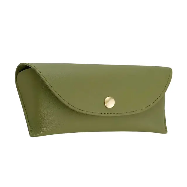 Techsuit - Glasses Case (ETI4) - PU, 17.3 x 7.0cm -Λαδί