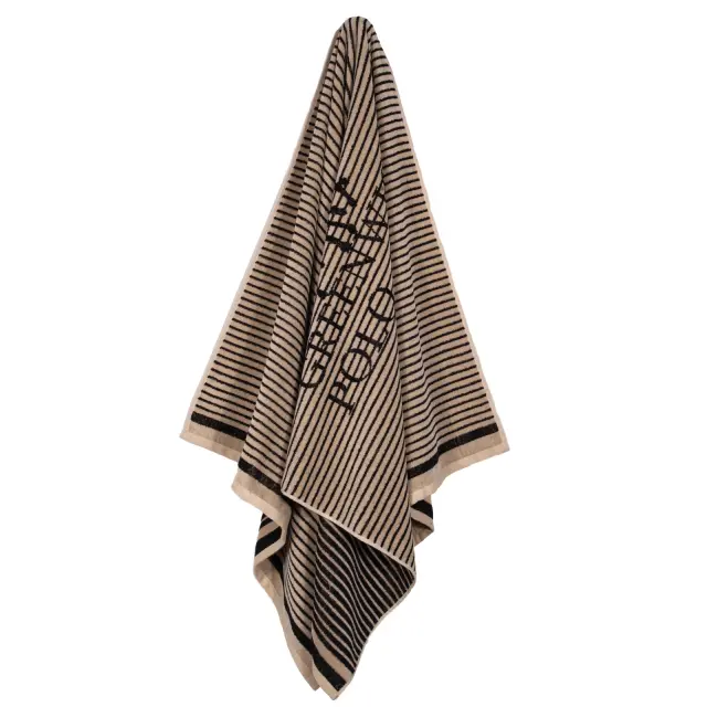 Πετσέτα Θαλάσσης 90x180 400gsm Greenwich Polo Club Essential 5236 Taupe 100% βαμβακερό 2