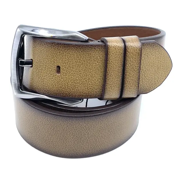 Ταμπά Δερμάτινη Ζώνη Full Grain 4,5 cm