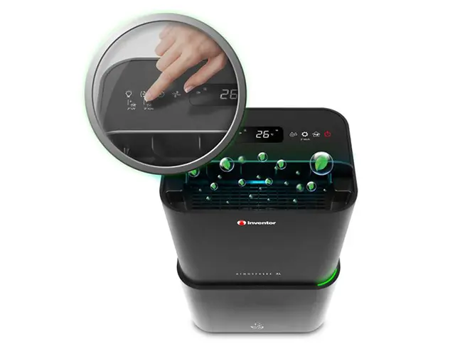 Αφυγραντήρας Inventor Atmosphere XL AT-IONUV-25L με Wi-Fi, ιονιστή και ικανότητα αφύγρανσης 25 λίτρα / ημέραAT-IONUV-25L 2