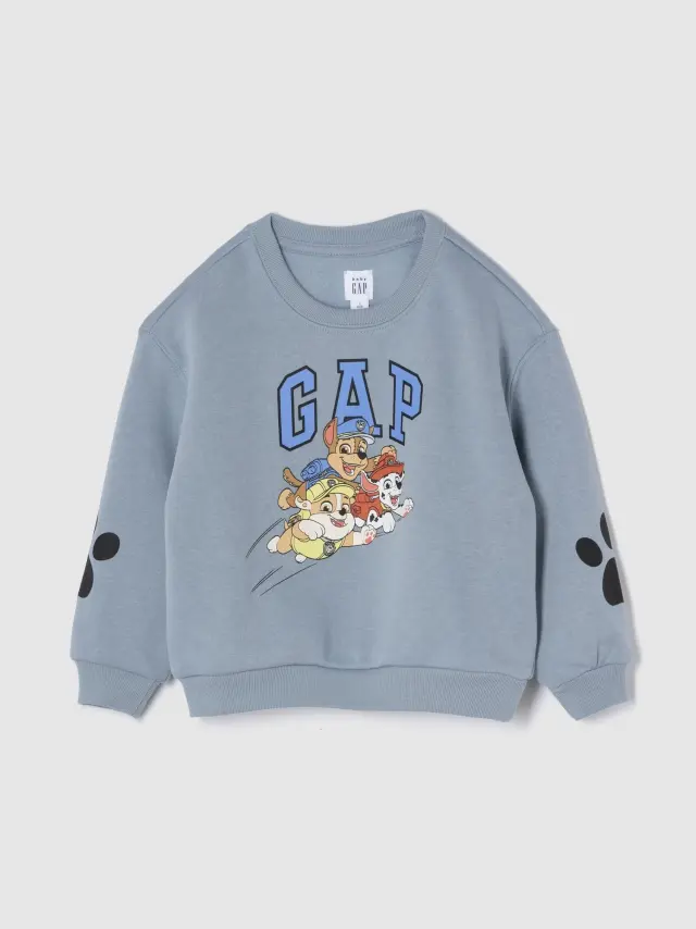Μπλε babyGap Paw Patrol Φούτερ new england sky - 18-24M