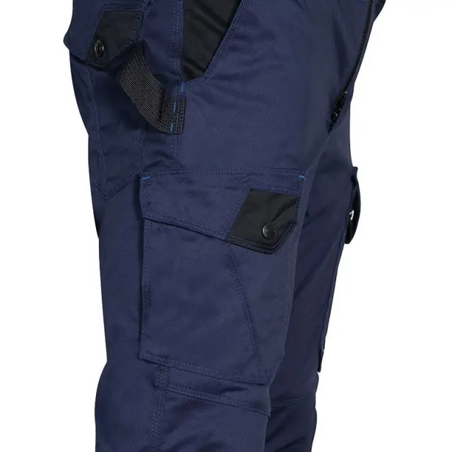 Παντελόνι Εργασίας Super Stretch με επένδυση Cofra Nayba navy/black - EU 46 3