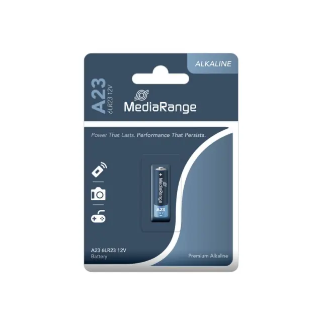 MediaRange Premium Alkaline Battery A23|6LR23|12V (MRBAT114)