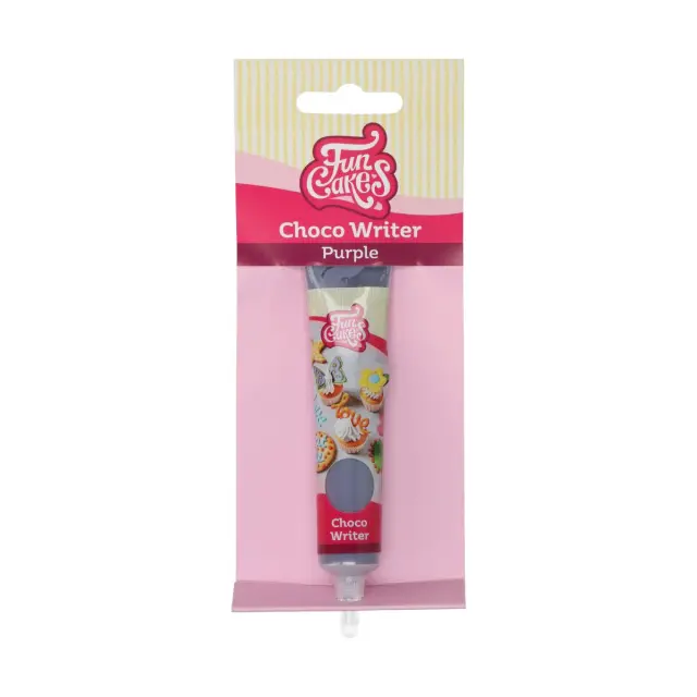 FunCakes Choco Writer - Μωβ - 25γρ.