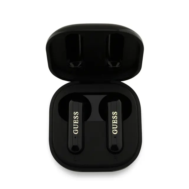 Guess 4G Metal Logo TWS Wireless Earphones Black 2