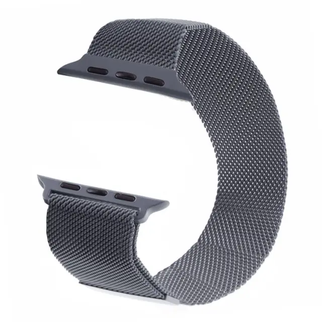 Milanese Band Λουράκι για Apple Watch 38/40/41/42(Series 10/11/12)-Dark Grey OEM