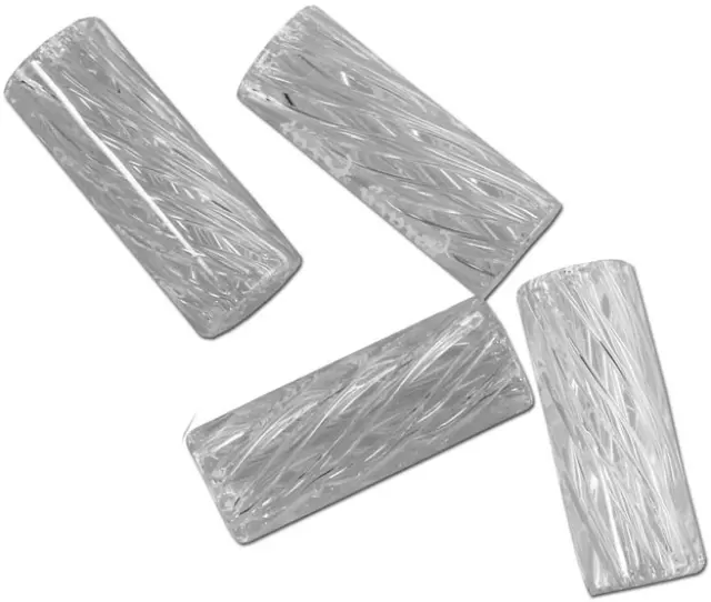 Γυάλινη Τζιβάνα Regular 10mm με Στρογγυλό Επιστόμιο 7 Holes Clear - 1 τεμ.