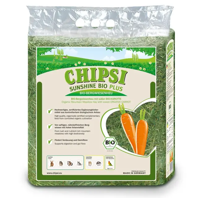 Chipsi Sunshine Bio Plus Carrot 600gr