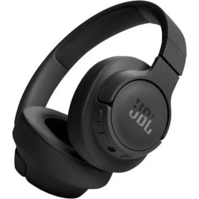 JBL Tune 720BT Ασύρματα / Ενσύρματα Over Ear Ακουστικά με 76 ώρες Λειτουργίας και Quick Charge Μαύρα