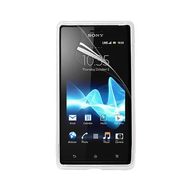 Θήκη Σιλικόνης S-Line Case Για Sony Xperia J Λευκή 2
