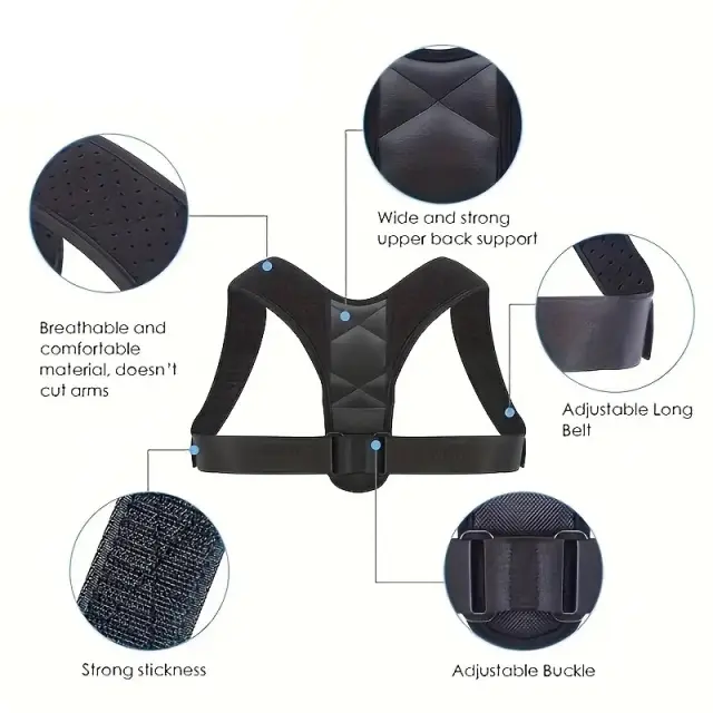 Ζώνη-ορθοστάτης πλάτης - Posture Correction Belt - 521005 3
