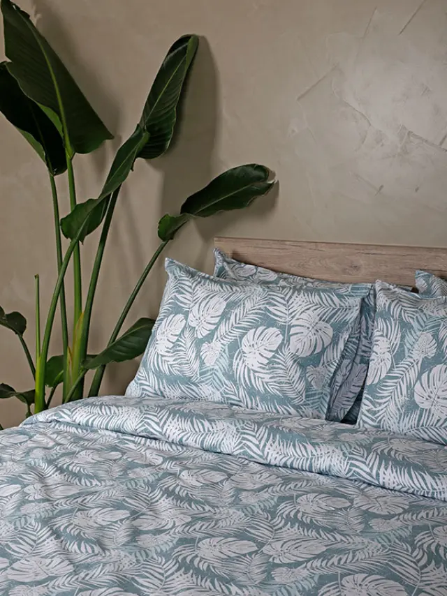 Παπλωματοθήκη Cotton Feelings 2038 Aqua Μονή (170x250) Sunshine 2