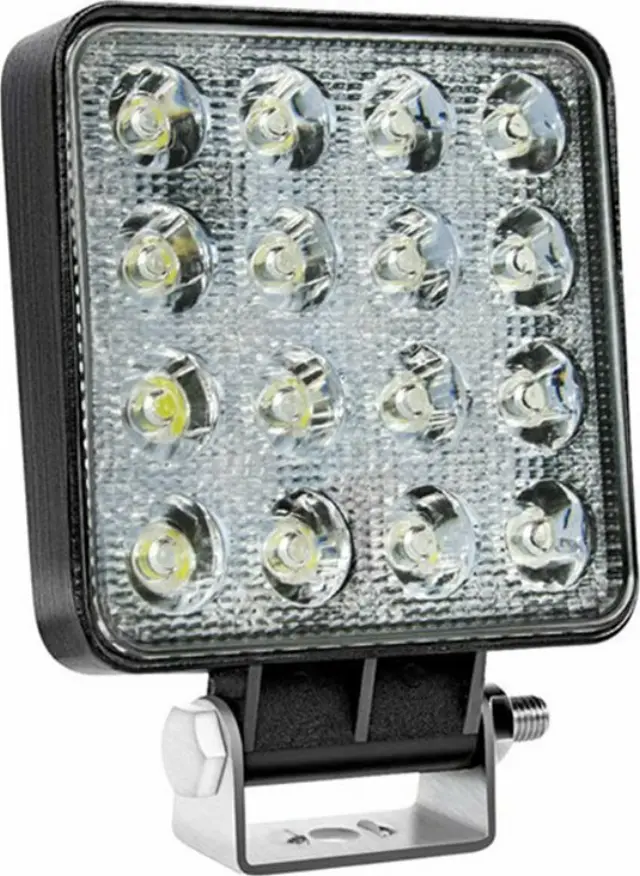 AMiO Τετράγωνος Προβολέας Αυτοκινήτου LED Universal 48W 35cm 1τμχ 02424
