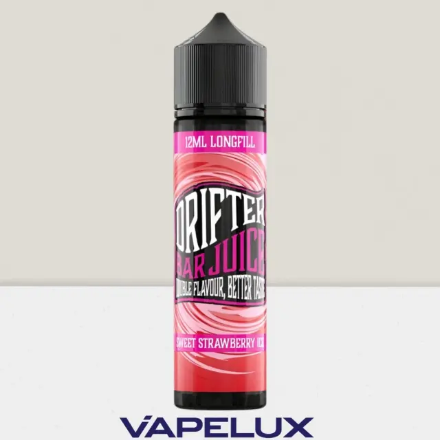 Drifter Bar Juice Flavor Shots Sweet Strawberry Ice 12ml to 60ml 2