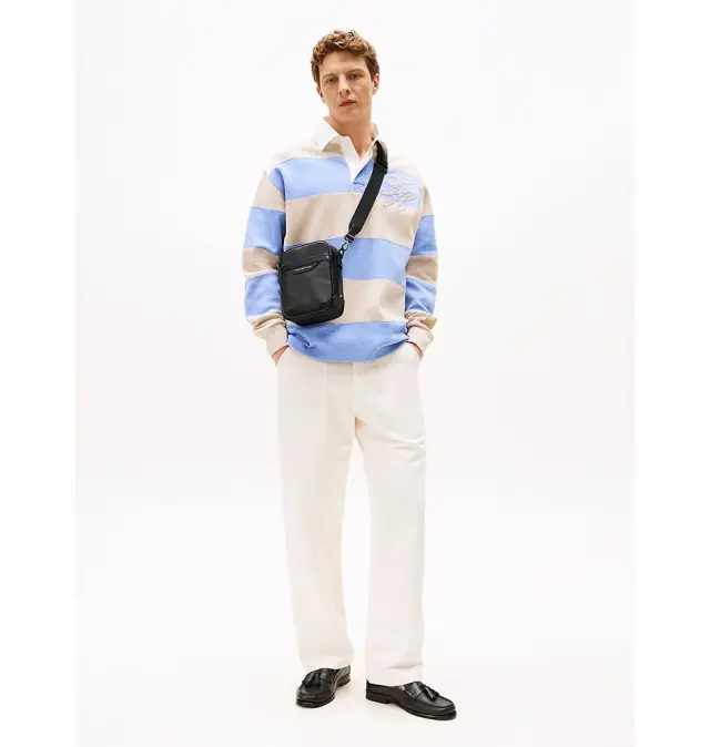 Τσάντα TOMMY HILFIGER Business Leather Reporter 13546 Μαύρο 2
