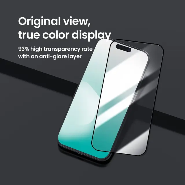 Nillkin Tempered Glass 2.5D CP+ PRO Black for Apple iPhone 18 Pro Max/17 Pro Max (with applicator) 3