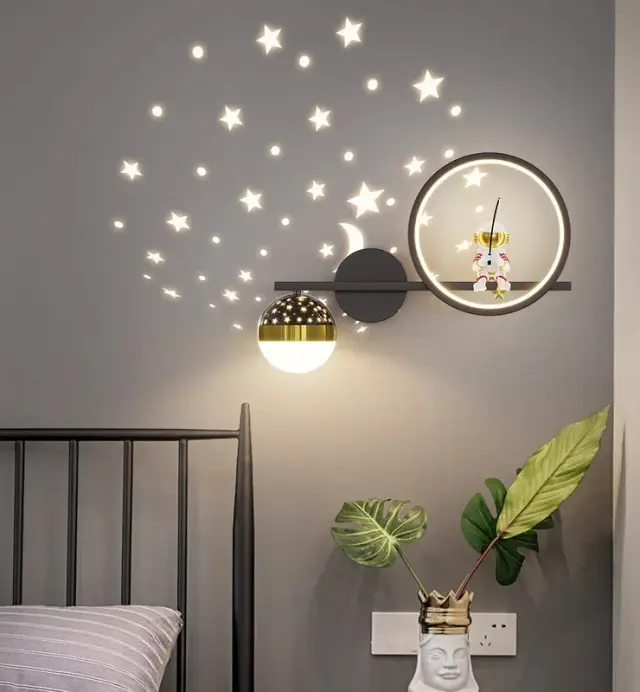 Επιτοίχιο φωτιστικό LED με φωτορυθμικό - H32 - 943512 3