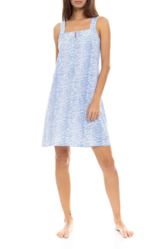 S1349 - Type - NIGHTGOWN BLUE LEO - S 3