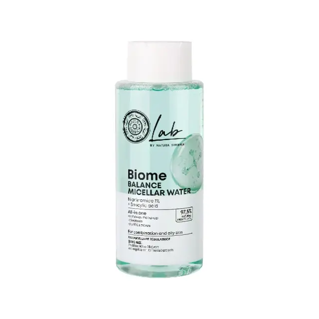 Natura Siberica Biome Balance Micellar Water Nερό Ντεμακιγιάζ Εξισορρόπησης 400ml