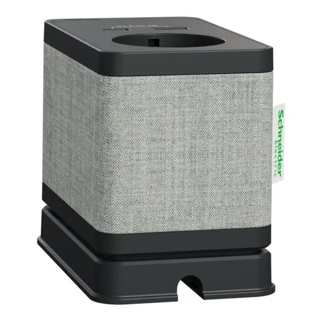 Unica system+ - Desk Unit S - DE SO+USBA/C - Anthracite