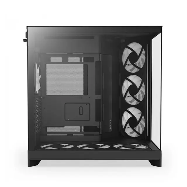 NZXT PC Case H9 Flow RGB+ Midi Tower Black (CM-H92FB-P1) 2