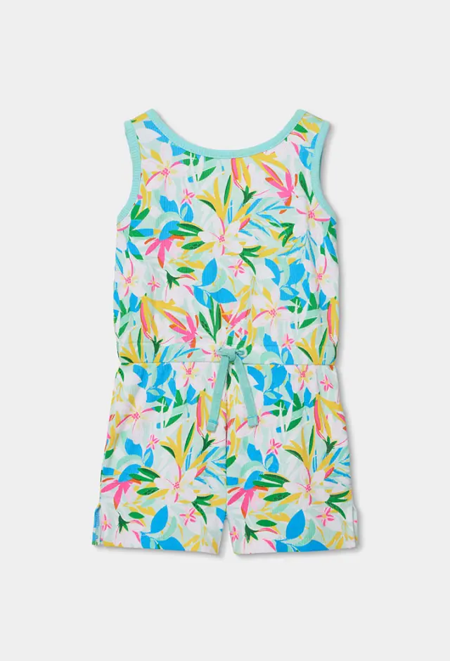 Boboli Jumpsuit floral για κορίτσι 443023-9789