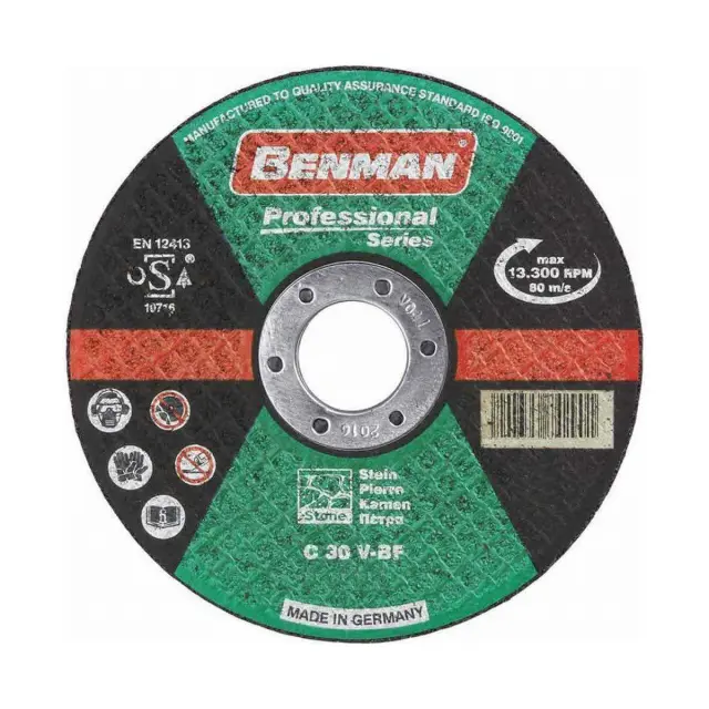 Benman - Δίσκος Κοπής Πέτρας Professional 230mm (74293)